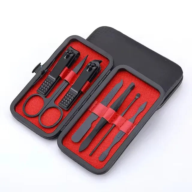 1 Box Of 12 Pcs / 13 Pcs / 16 Pcs and 19 Pieces Set Nail Clip Set Decoration Nail Tool Cut Nail Clipper Set Nail Clipper Cut Nail Genuine Stainless Steel Manicure Pedicure Nail Personal Care Salon Cuticle Nipper Clipper Cleaning Tools Gift )