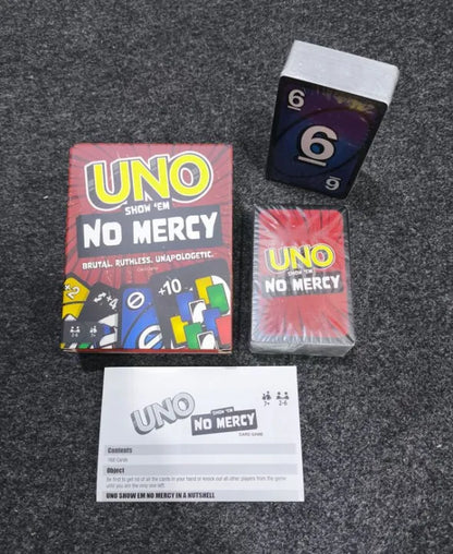 UNO Flip Cards Game & UNO NO Mercy Card Game Imported Kids Family Fun Games