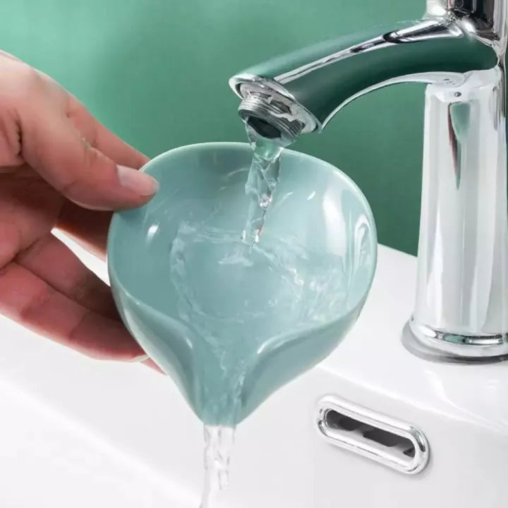Leaf Shape Decorative Drainage Soap Holder Dish Storage Plate Tray Bathroom Soap Holder Case Soap Dispenser Self Draining Soap Holder Leaf Shape Soap