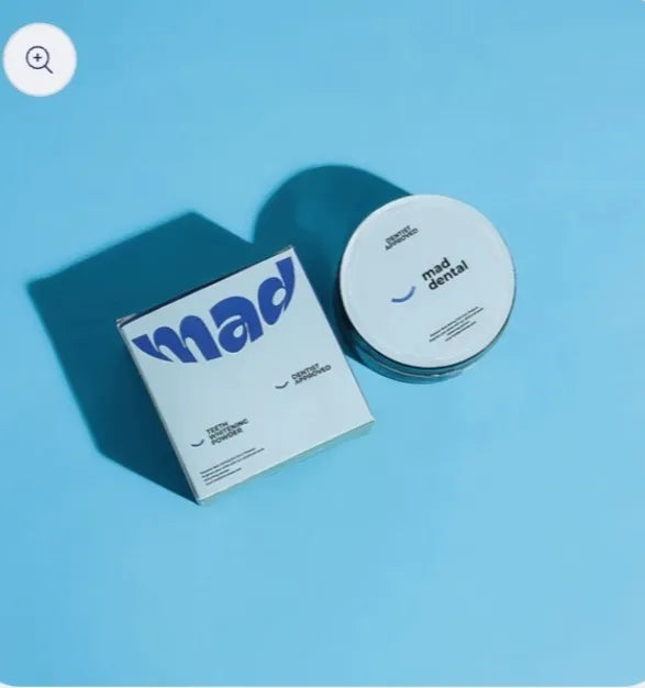 Mad Dental Care – Dentist-Approved Teeth Whitening Powder