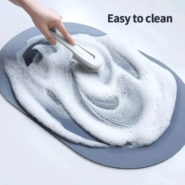 Non-Slip Waterproof Bathroom Mats Set | Absorbent Plush Bath Rugs for Kids, Boys & Pets | Quick-Dry Microfiber Comfort Mat