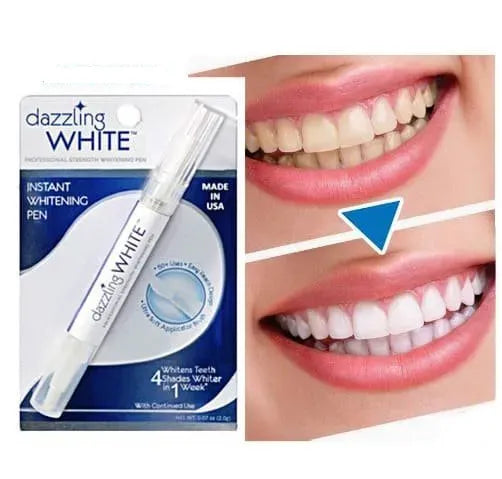 Natural Teeth Whitening Gel Pen Removes Plaque and Stains Clean Teeth Serum