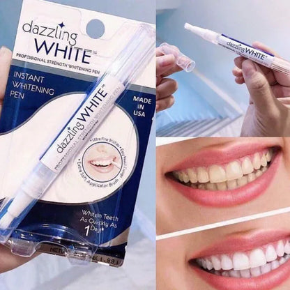 Natural Teeth Whitening Gel Pen Removes Plaque and Stains Clean Teeth Serum