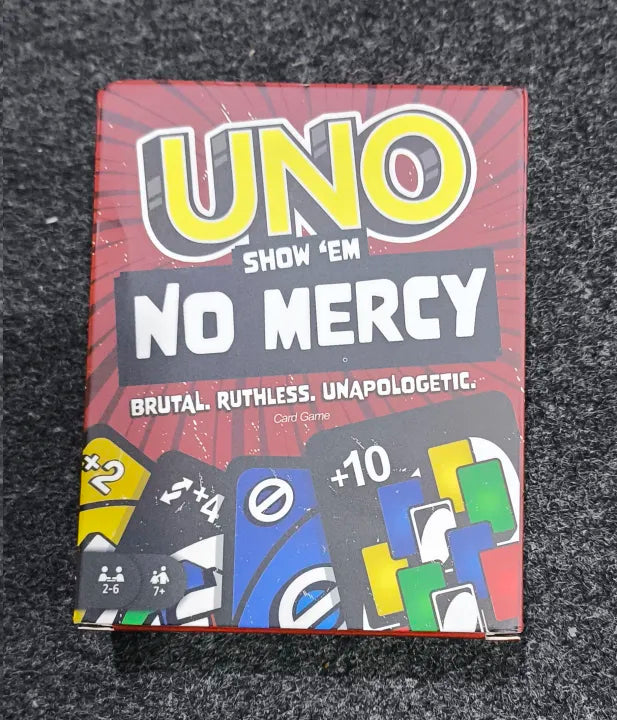 UNO Flip Cards Game & UNO NO Mercy Card Game Imported Kids Family Fun Games